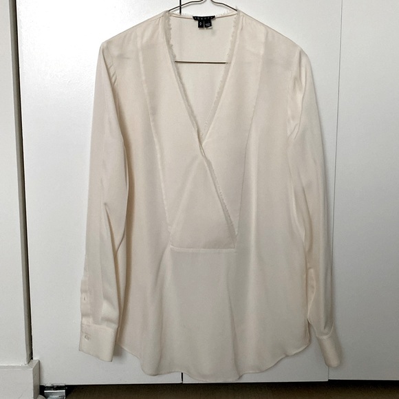 NWOT] Theory Silk Blouse - Picture 1 of 4